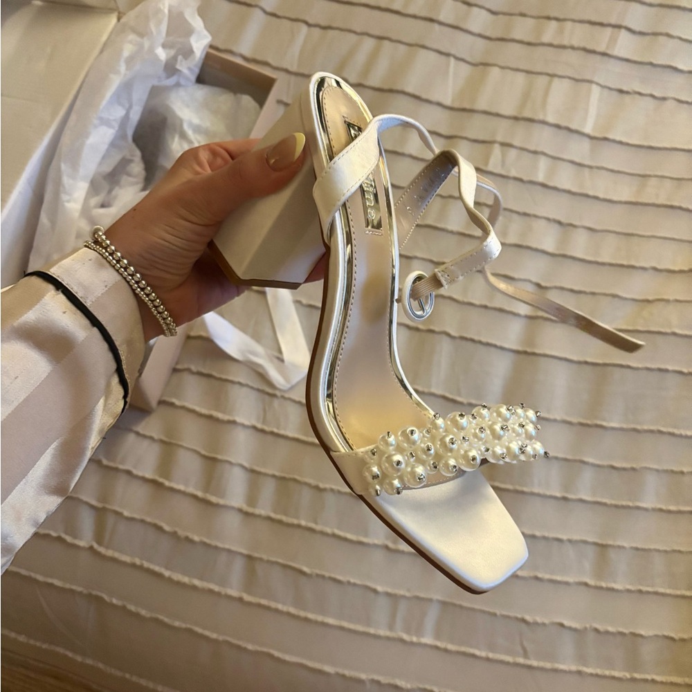 Be Mine- ASOS - Block Bridal Heel